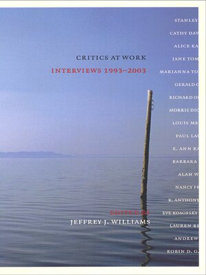 cover image of Critics at Work